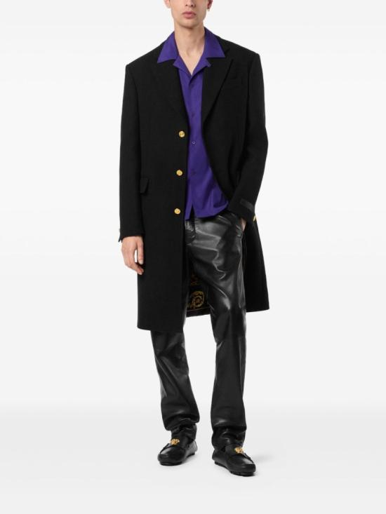 25FW 베르사체 코트 1021534 1A09780 1B000 Black - VERSACE