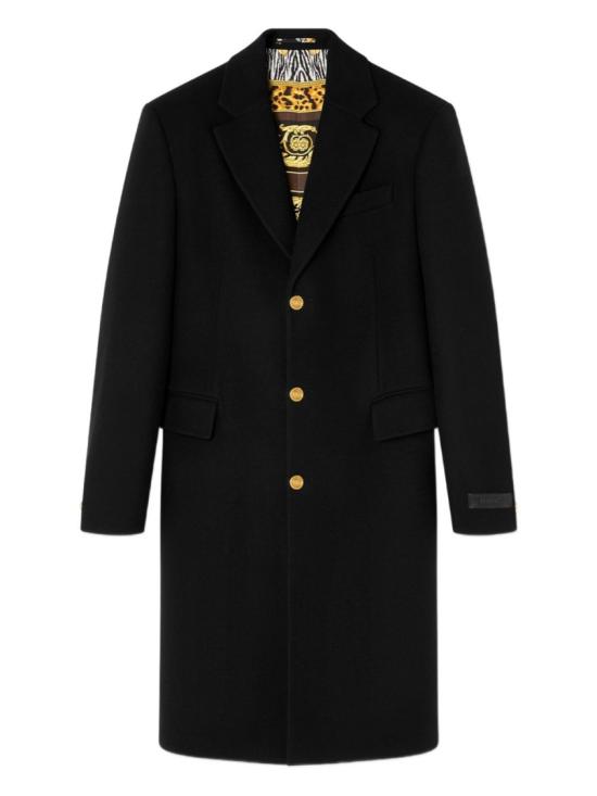 25FW 베르사체 코트 1021534 1A09780 1B000 Black