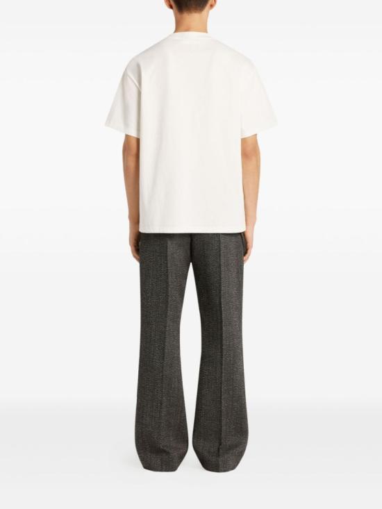 25FW 쿠레쥬 반팔 티셔츠 325JTS203JS0233 0001 White - COURREGES