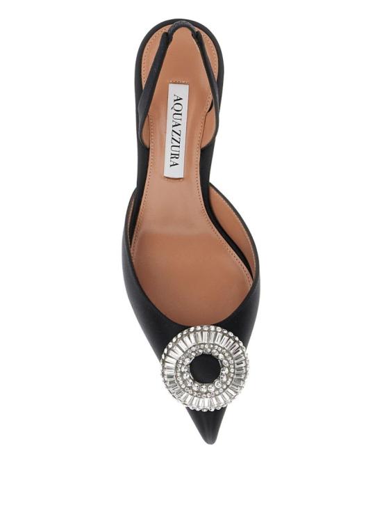 25FW 아쿠아주라 힐/펌프스 CYPHIGL0 SAT 000 Black - AQUAZZURA