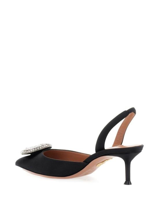 25FW 아쿠아주라 힐/펌프스 CYPHIGL0 SAT 000 Black - AQUAZZURA