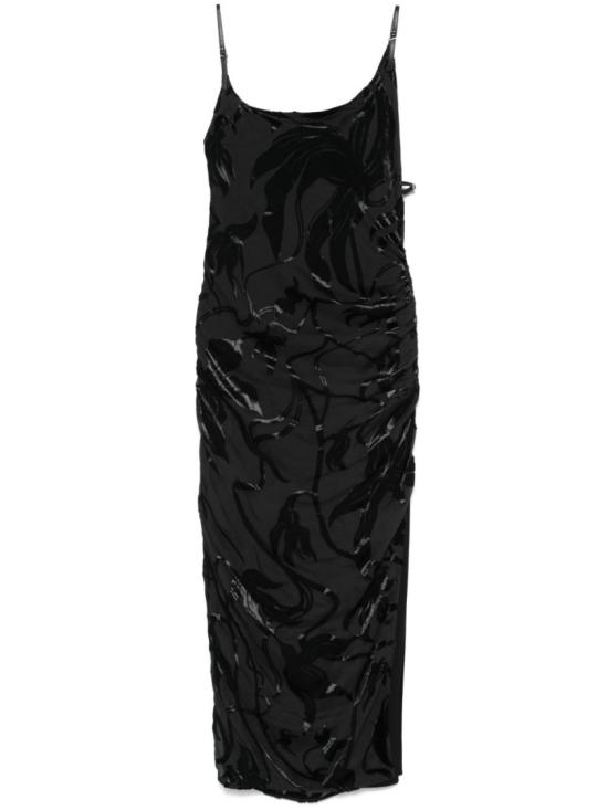 25SS 뮈글러 롱 원피스 25P3RO1698382 1999 Black