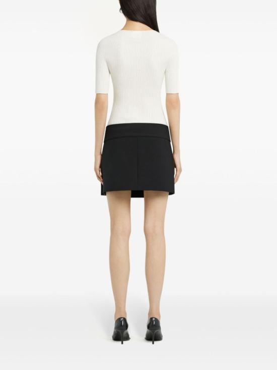  쿠레쥬 스웨터 125MPU130FI0049 0001 White - COURREGES