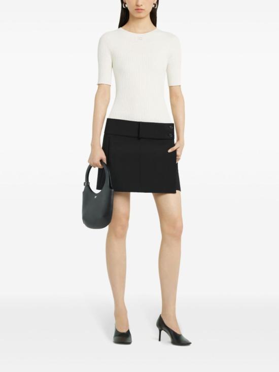  쿠레쥬 스웨터 125MPU130FI0049 0001 White - COURREGES