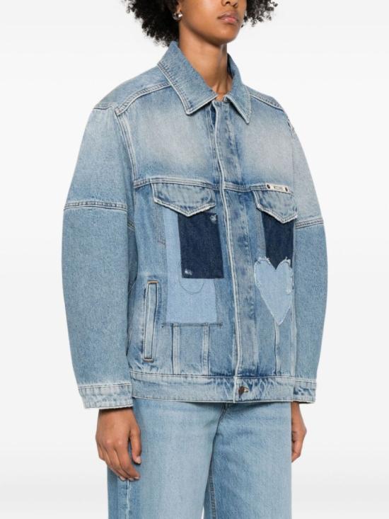 25FW 모스키노 데님 자켓 A0509 5523 1281 Blue - MOSCHINO