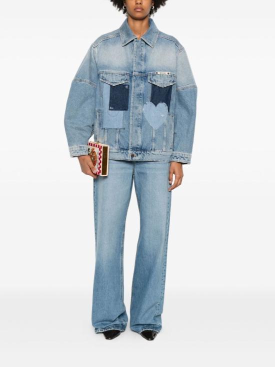 25FW 모스키노 데님 자켓 A0509 5523 1281 Blue - MOSCHINO
