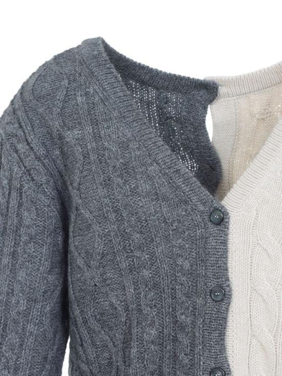 25FW 모스키노 가디건 A0912 5504 1506 White - MOSCHINO