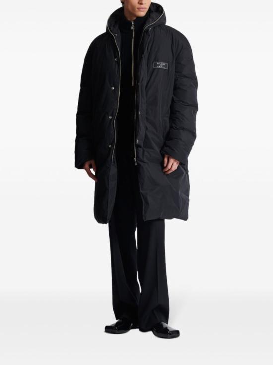  발망 패딩 DH0TQ080XK13 0PA Black - BALMAIN