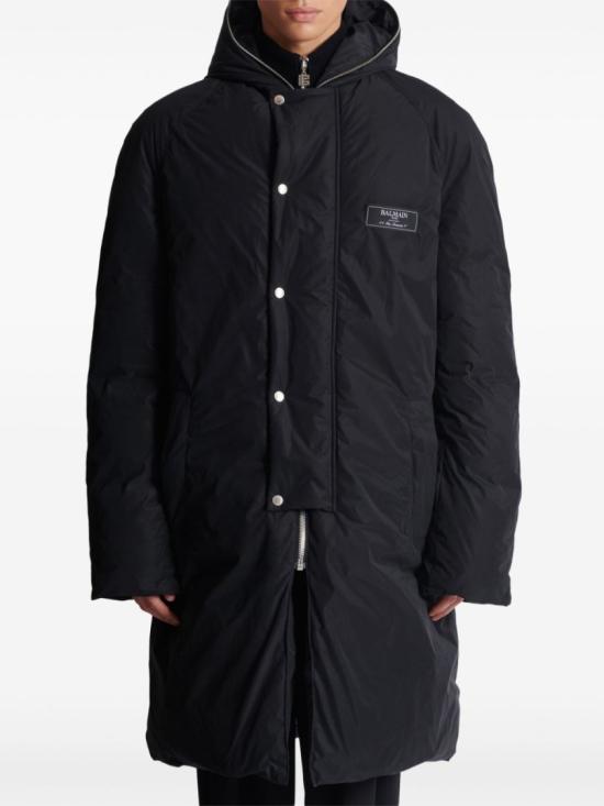  발망 패딩 DH0TQ080XK13 0PA Black - BALMAIN