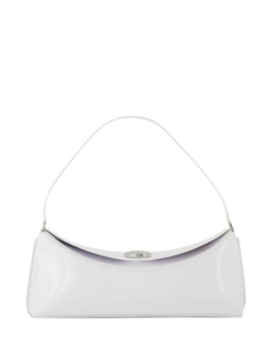 25FW 자크뮈스 오발로 숄더백 BAW00438 AC18A01 100 White
