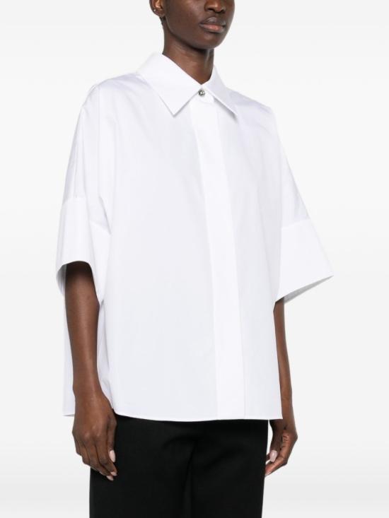 26SS 지방시 셔츠 BW61J41634 100 White - GIVENCHY