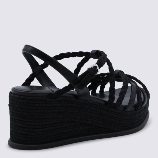 26SS 지미추 샌들 NYRA60ZKN000074 Black - JIMMY CHOO