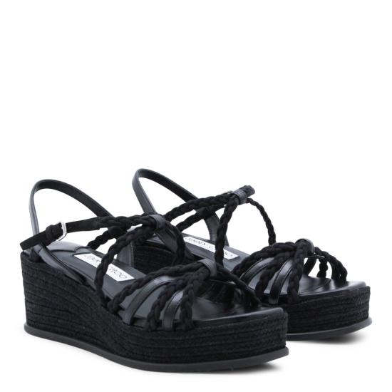 26SS 지미추 샌들 NYRA60ZKN000074 Black - JIMMY CHOO