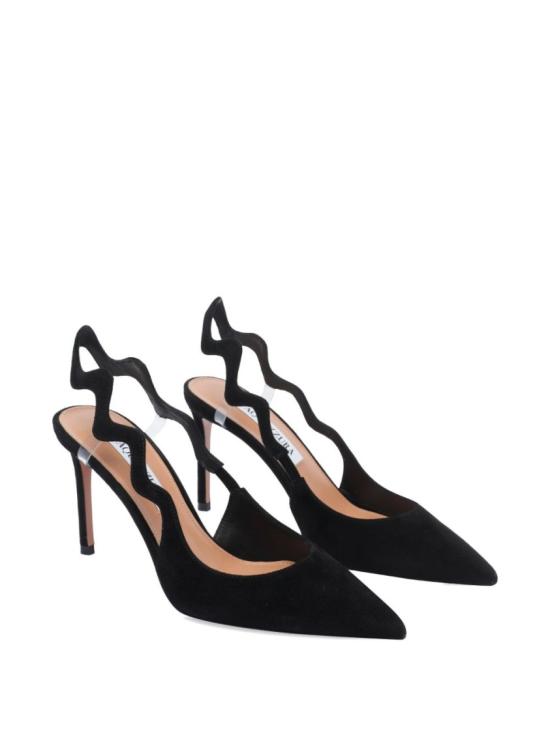 25FW 아쿠아주라 힐/펌프스 ARTMIDL1 SPV 000 Black - AQUAZZURA