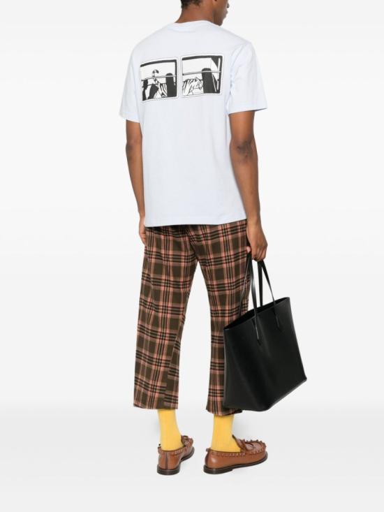 25FW 겐조 반팔 티셔츠 FF65TS2564SG 63 White - KENZO