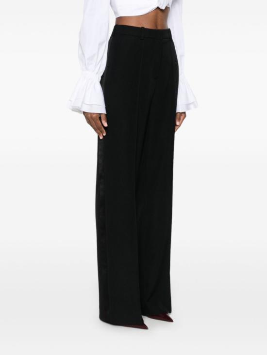  발망 스트레이트 팬츠 EF1PO162ME54 0PA Black - BALMAIN