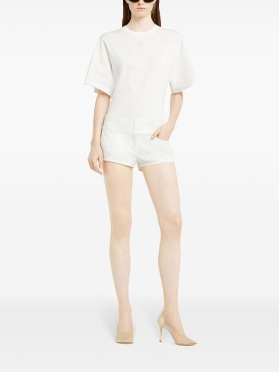 25SS 쿠레쥬 반팔 티셔츠 125JTS168JS0107 0001 White - COURREGES