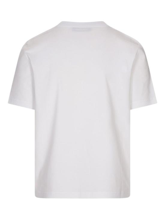 25FW 랑방 반팔 티셔츠 RM TS0012 J300 H25 01 White - LANVIN