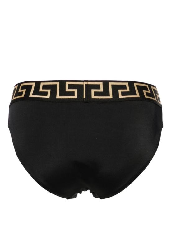  베르사체 스윔팬츠 ABU01025 1A11119 A80G Black - VERSACE