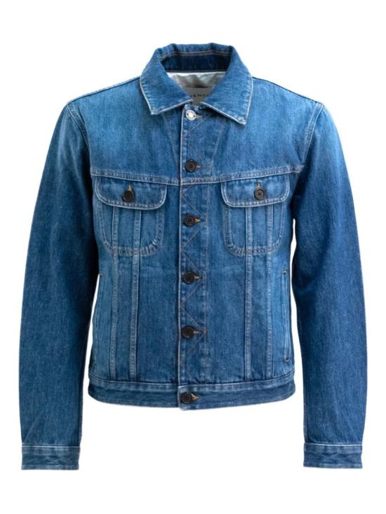 26SS 지방시 데님 자켓 BM01EL5177 420 Blue