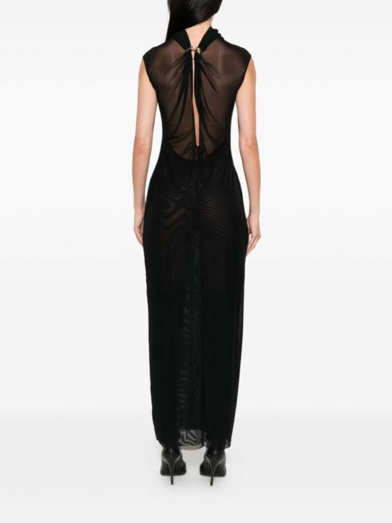 25FW 장 폴 고티에 롱 원피스 DR022 M001 00 Black - JEAN PAUL GAULTIER