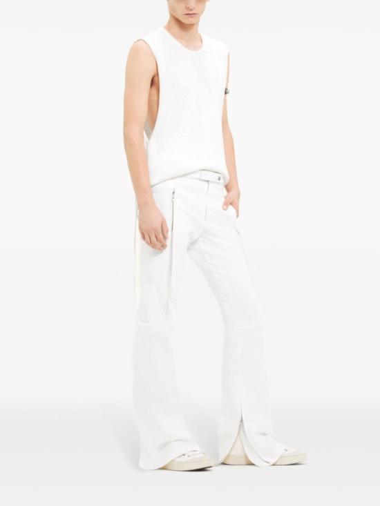  쿠레쥬 니트 베스트 124MDE071FI0053 0001 White - COURREGES