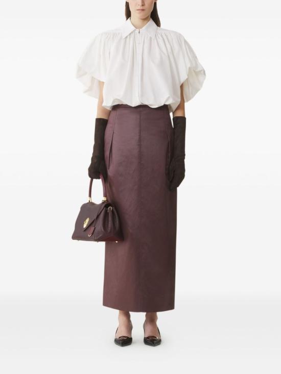 25FW 랑방 블라우스 RW TO0010 6166 H25 020 White - LANVIN