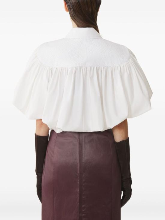 25FW 랑방 블라우스 RW TO0010 6166 H25 020 White - LANVIN