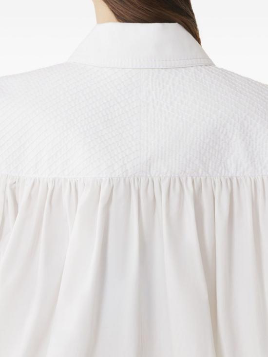 25FW 랑방 블라우스 RW TO0010 6166 H25 020 White - LANVIN