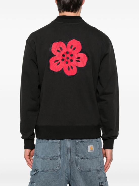 25FW 겐조 긴팔 티셔츠 FF65SW2604MC 99J Black - KENZO
