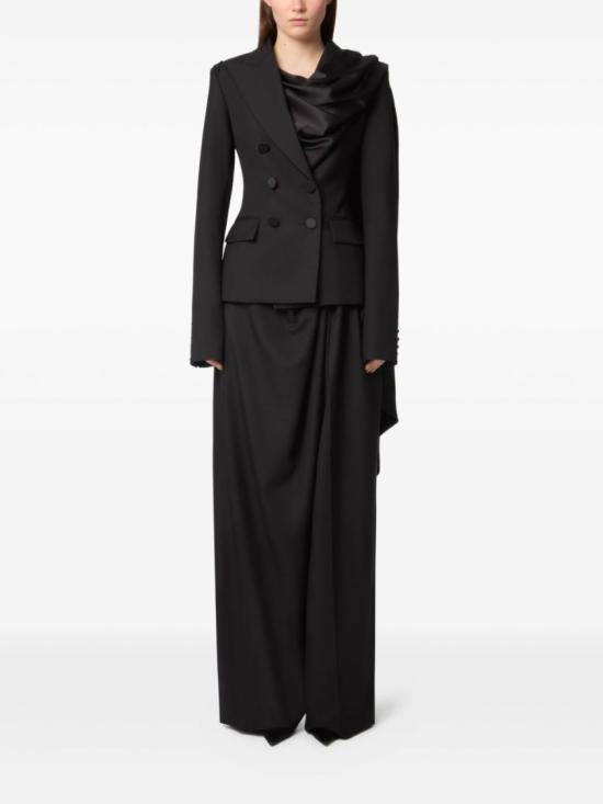 25FW 니나리찌 수트 자켓 25ACVE006WV0324 U9000 Black - NINA RICCI