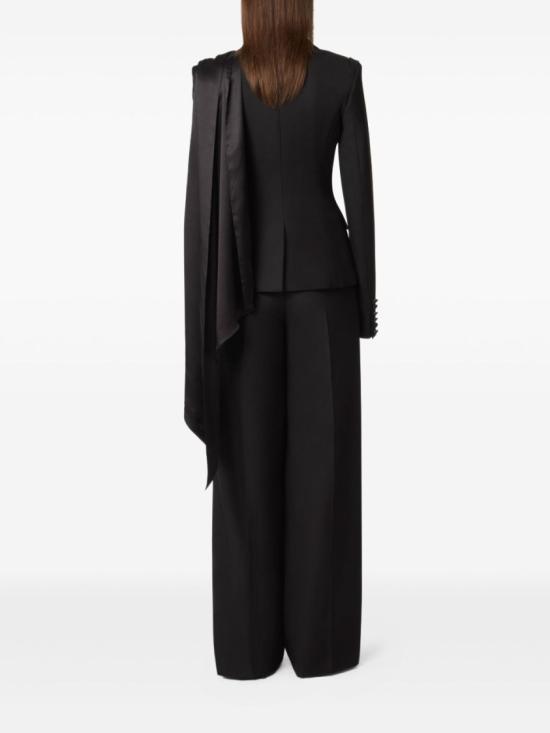 25FW 니나리찌 수트 자켓 25ACVE006WV0324 U9000 Black - NINA RICCI