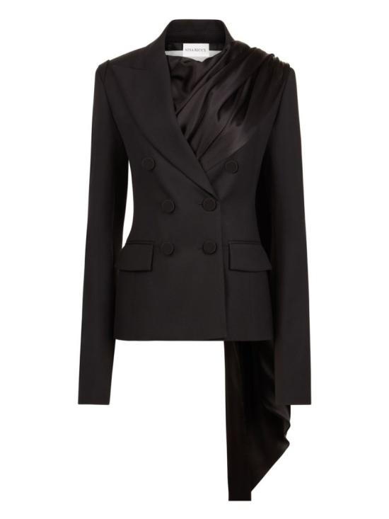25FW 니나리찌 수트 자켓 25ACVE006WV0324 U9000 Black