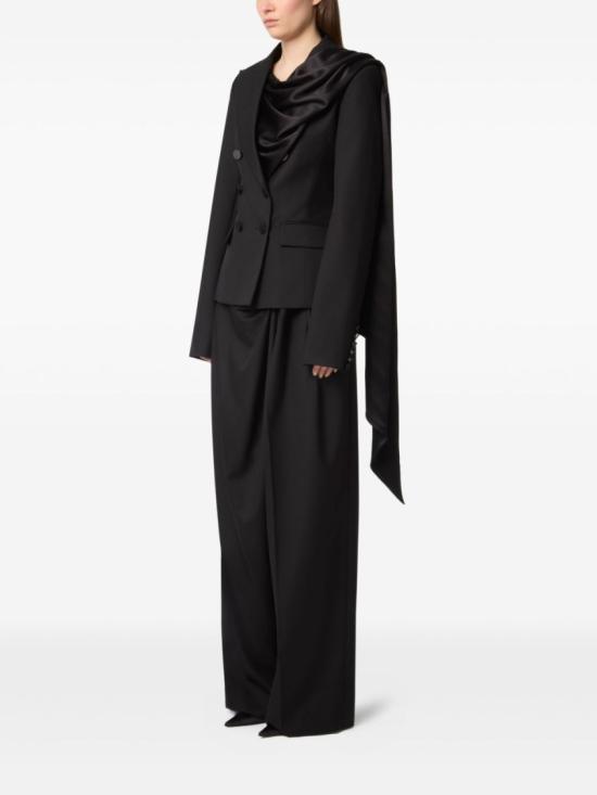 25FW 니나리찌 수트 자켓 25ACVE006WV0324 U9000 Black - NINA RICCI