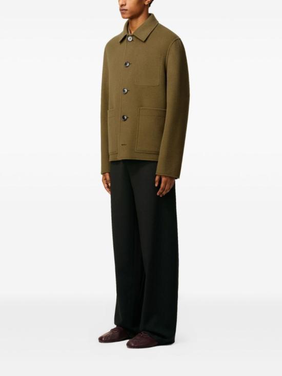 25FW 아미 플란넬 자켓 HJK844 WV0022 298 Brown - AMI