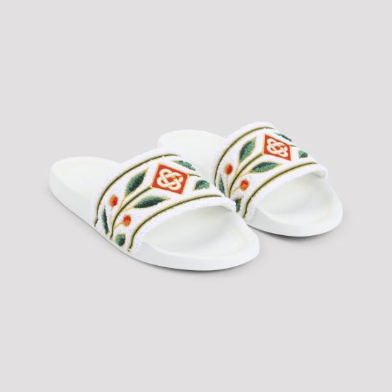 26SS 카사블랑카 로퍼 ASP26FW03001M White - CASABLANCA