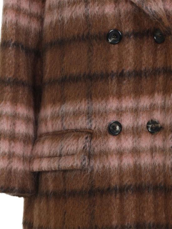 25FW 모스키노 코트 A0604 5513 1096 Brown - MOSCHINO