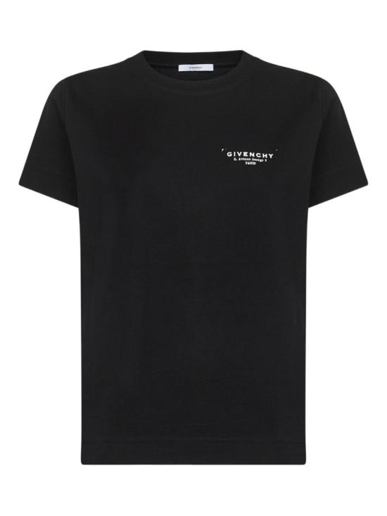 25FW 지방시 반팔 티셔츠 BW70FJP75N 001 Black
