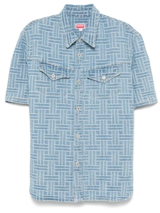 25SS 겐조 데님 셔츠 FF55DC1026J4 DB Blue