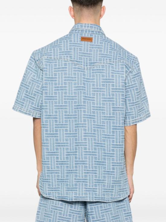 25SS 겐조 데님 셔츠 FF55DC1026J4 DB Blue - KENZO