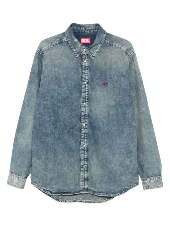 25FW 디젤 데님 셔츠 A03534 068TL 01 Blue