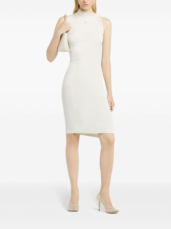 25SS 쿠레쥬 미디 원피스 125JRO562JS0145 0079 White - COURREGES
