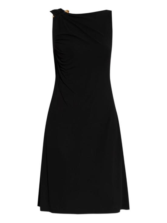 25FW 베르사체 미디 원피스 1020163 1A14475 1B000 Black