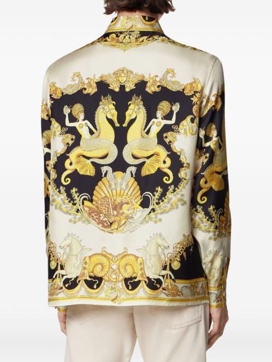25FW 베르사체 긴팔 셔츠 1019438 1A14567 5W800 Neutrals - VERSACE