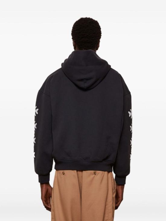 25FW 루드 후드 티셔츠 RHPF25HO09012 0027 Black - RHUDE