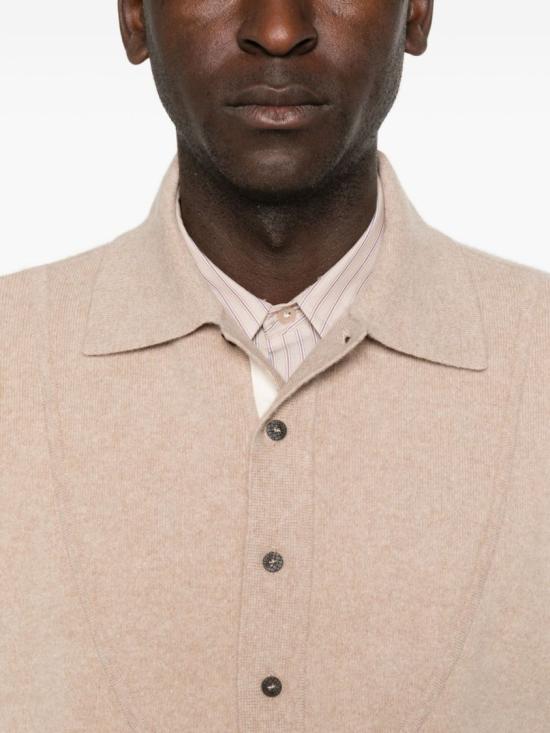 25FW 자크뮈스 팔로네 바뢰즈 폴로 스웨터 SWM00609 AK00276 150 Neutrals - JACQUEMUS