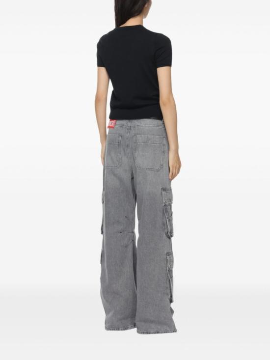 26SS 디젤 반팔 티셔츠 A17501 0DCCH 9XX Black - DIESEL