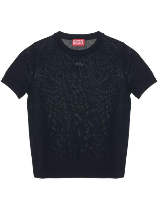 26SS 디젤 반팔 티셔츠 A17501 0DCCH 9XX Black