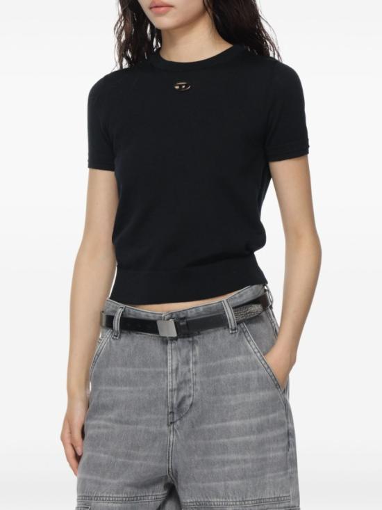 26SS 디젤 반팔 티셔츠 A17501 0DCCH 9XX Black - DIESEL