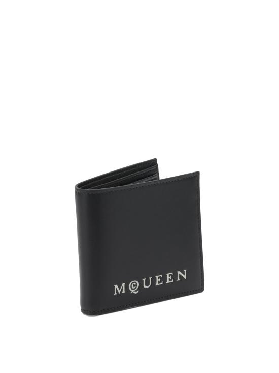 26SS 알렉산더 맥퀸 남성지갑 8361471AAU61080 Black - ALEXANDER MCQUEEN